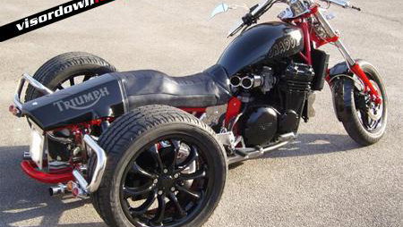 Custom-built Triumph trike for £7950
